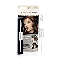 Cover Your Gray 2in1 Wand and Sponge Tip Applicator - Black