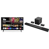 VIZIO 40-inch D-Series Full HD 1080p Smart TV with AMD FreeSync & M-Series 5.1.2 Immersive Sound Bar with Dolby Atmos