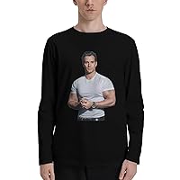 Henry Cavill T Shirts Boys Soft Comfortable Long Sleeve Round Neck Fashion Tees for Men
