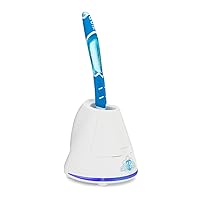 TAO Clean Germ Shield UV Toothbrush Sanitizer – Universal Cleaning Station that Accommodates all Manual and Electric Toothbrushes, Travel Friendly, Kills 99.9% of Germs