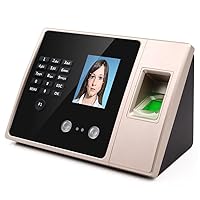 Multi-Language Biometric Fingerprint Time Attendance Clock Recorder Employee Recognition Recording Device