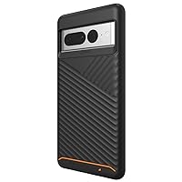 ZAGG Gear4 Denali Google Pixel 7 Pro Phone Case (Black), D30 Drop Protection up to 13ft / 4m, Wrks with Wireless Charging Systems, Lightweight and Transparent