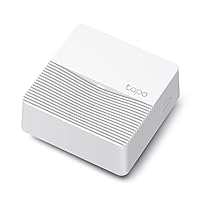 Tapo Smart Hub with Built-In Chime, REQUIRES 2.4GHz Wi-Fi, Connect up to 64 Smart + 4 Camera Devices, Sub-1G Low-Power Wireless Protocol, 512GB Local Storage, Tapo H200