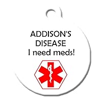 Medical Alert Dog Cat Pet ID Tag - 