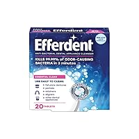 Efferdent Denture Cleanser Tablets, 20 Count