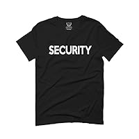 VICES AND VIRTUES Security Safety Guard Staff Unisex Costume for Men T Shirt
