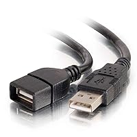 C2G 52106 USB A to A Long USB Extension Cable, 3.28 Feet (1 Meter), Black