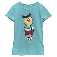 Nickelodeon Spongebob Squarepants Planktin Dress Girls Short Sleeve Tee Shirt