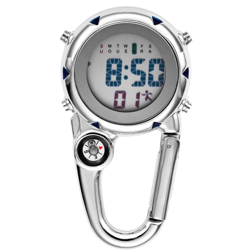 Weicam 11 Pack Wholesale Watches Women Men Clip on Nurse Doctor Pin-on Brooch Pocket Watch