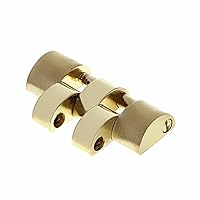 Ewatchparts 16MM MENS 14K YELLOW GOLD JUBILEE WATCH BAND LINK COMPATIBLE WITH ROLEX 34MM DATE, AIRKING