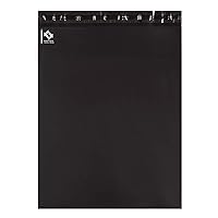 100 Pcs 12x15.5 Poly Mailer Envelopes Shipping Bags Self Adhesive Waterproof Bags (Black), 12 x 15.5