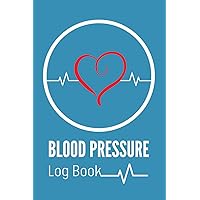 Blood Pressure Log Book: Blood Pressure Daily Tracker plus Pulse, Oxygen Level, and Weight Record