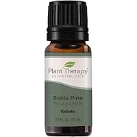 Plant Therapy Scots Pine Essential Oil 10 mL (1/3 oz) 100% Pure, Undiluted, Therapeutic Grade