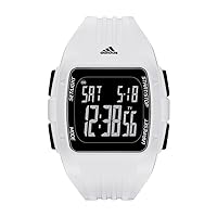 adidas Men's 'Duramo' Quartz Plastic and Polyurethane Casual Watch, Color:White (Model: ADP3260)