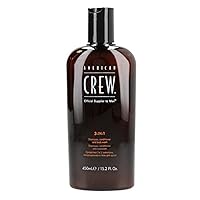 American Crew: 3-in-1 Shampoo, Conditioner & Body Wash, 15.2 oz (2 pack)