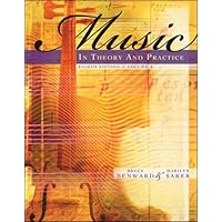 Music in Theory and Practice, Volume 2 with Audio CD Music in Theory and Practice, Volume 2 with Audio CD Spiral-bound