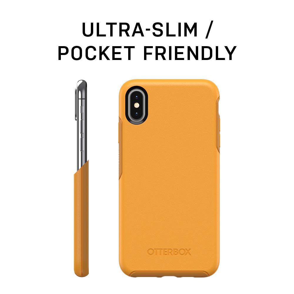 OTTERBOX SYMMETRY SERIES Case for iPhone Xs & iPhone X - Retail Packaging - ASPEN GLEAM (CITRUS/SUNFLOWER)