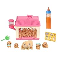 Little Live Mama Surprise Pet! Minis Lil' Bunny Set Toy Gift Bundle