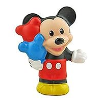 Replacement Figure for Little People Magical Day at Disney - DFT91 ~ Fisher-Price Little People Mickey Mouse Playset ~ Replacement Mickey Figure ~ Carrying Mickey Mouse Shaped Balloons
