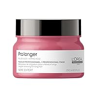 L'Oreal Professionnel Pro Longer Mask | Reduces Breakage & Appearance of Split Ends| Adds Softness & Shine | For Thin & Fine Hair Types | 8.5 Fl. Oz.