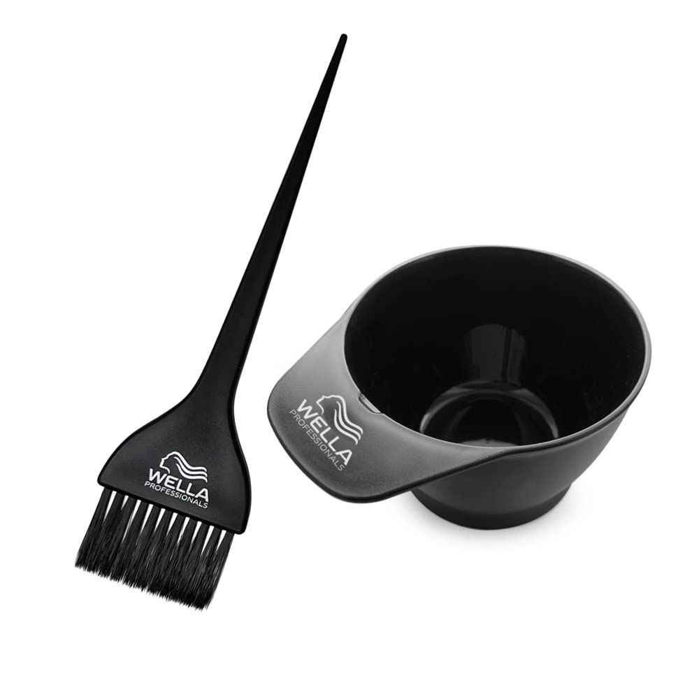 Wella Professionals Color Brush, Black with Wella Professionals Logo, Great for Color Mixing and Application, For Professional or At-Home Use