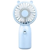 Travel Portable Fan Handheld Mini Fan AA-Battery Powered Super Mute Cooling Fan For Home Office- Travelling Cooler