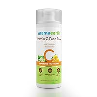 Mamaearth Vitamin C Face Toner with Cucumber | Tightens Open Pores & Restores pH Balance | Hydrating Skin Revitalizer | Alcohol-Free Formula | 6.76 Fl Oz (200ml)