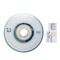 SD2SP2 Micro SD Card Adapter TF Card Reader Replacement + Swiss Boot Disc Mini DVD for Gamecube NTSC-U,Game Accessories (White)