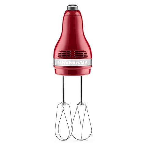 5 Ultra Power Speed Hand Mixer - KHM512, Empire Red (1 Pack)