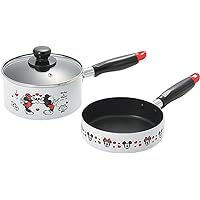 Mickey & Minnie MM-316 Saucepan & Frying Pan 6.3 inches (16 cm)