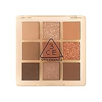 3CE Multi Eye Color Palette Clear Warm & Cool #Butter Cream 9Colors Peal Glow Eye Shadow Staylenanda