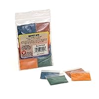 Hygloss Products Dippity Dye Powder for Paper for Arts, Crafts & DIY Projects-Washable & Non-Toxic-Safe for Children-4 Assorted 8 Packets, 2 of Each Color