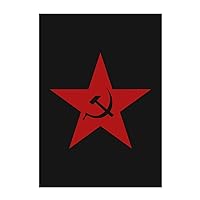 Communist USSR Funny Stickers Self-Adhesive Cute Stickers for Laptop Computer Suitcase DIY Decor for Dorm Wardrobe 6PCS