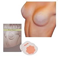 Push Up Sticky Bra, Breast Lifters, Breast Shaper, Adhesive Bra, Nipple Cover, Pasty, Cup Size C and D, Clear