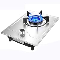 Camping Stove,Gas Hob Cooker Desktop Gas Stove，Built-in Gas Hob/Cooker/Cooktop, Cast Iron Portable Hob ，with Temperature Control And Flame Failure Protection y Class A