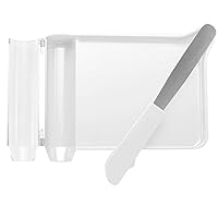 Right Hand Pill Counting Tray with Spatula (White)