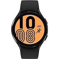 Samsung Galaxy Watch 4 Smartwatch 44mm with Extra Band Included, Bluetooth / Wifi Only, Black (SM-R870NZKCXAA)
