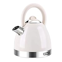 Kettle,Kettles Electric Kettle Stainless Steel Electric Kettle Coffee Precise Kettle Boil Teapot Spout 32Mm Fast/White