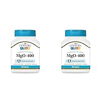 mgO 400 mg Tablets, 90 Count, Assorted (Pack of 2)