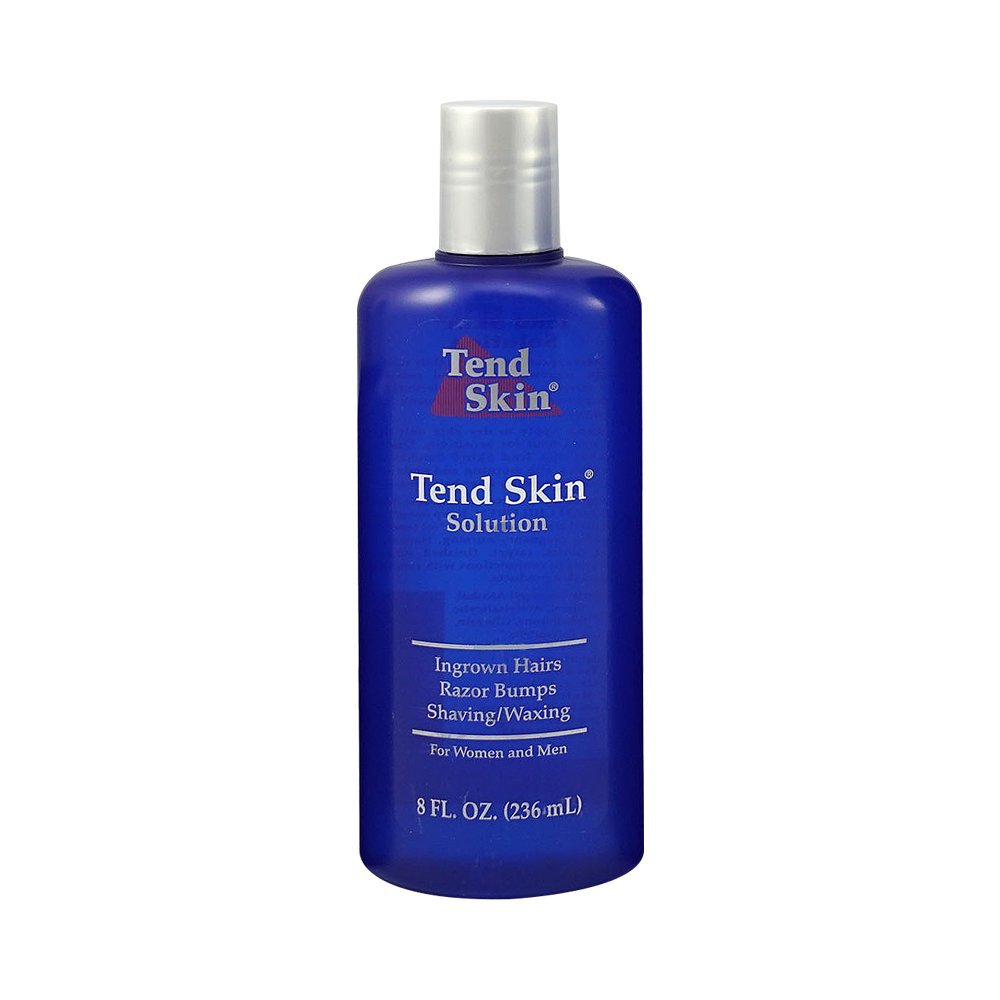 Tend Skin Razor Bump Post Shaving Solution for Women and Men, 8 Ounce, Blue