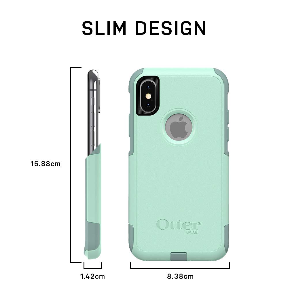 OtterBox iPhone XR Commuter Series Case - BLACK, slim & tough, pocket-friendly, with port protection