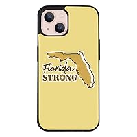 Florida Strong iPhone 13 Mini Case - Florida Map Phone Case for iPhone 13 Mini - Printed iPhone 13 Mini Case Multicolor