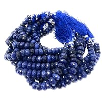 Sodalite Gemstone Beads, Natural Gemstone Beads, Beading Supplies for Jewelry Making, Wholesale Beads, Bulk Beads, 8-9mm, 8