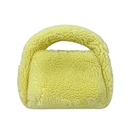 Trendy Candy Colored Plush Handbag Suitable for Various Occasions Great Choice for Fashion Loving Women