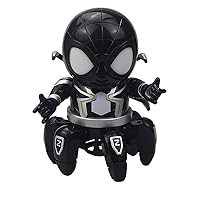 Spirits JUNSt Transformbots Toys Glowing Spiderman Action Toy Music Action Toy, Anime Toy, Teenager Mini Action Toy Height .5in