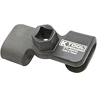 K Tool International 49403 Universal Wrench Extender Adaptor, 1/2 Inch or 21mm Hex Drive, Drop Forged Body with Heat Treatment, Extendable, Black