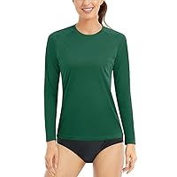 Boladeci Women's Sun Shirts UPF 50+ UV Protection Rash Guard Long Sleeve Quick Dry Lightweight Workout Swim Top Tee Shirts