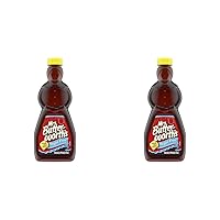Mrs. Butterworth's Thick and Rich Sugar Free Pancake Syrup, Sugar Free Maple Flavored Syrup for Pancakes, Waffles and Breakfast Food, 24 Fl Oz Bottle (Pack of 2)