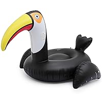Inflatable Ride-On Giant Swimming Pool Raft Float Floatie Lounge with Stable Wings for Summer Party Decorations Fun, Pool Float for Adults