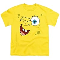 Popfunk Classic Spongebob Winking Face Unisex Youth Juvenile T-Shirt